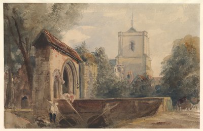 Waltham Abbey, Essex von Peter de Wint