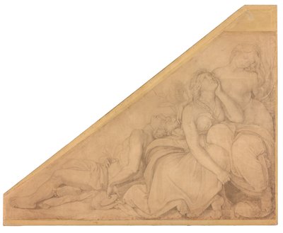 Hyakinthos, Klythia, Leukothoe, in Blumen verwandelt von Peter von Cornelius