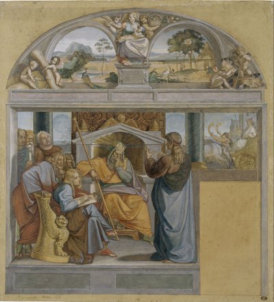 Joseph deutet die Träume des Pharao von Peter von Cornelius