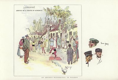 Die Wanderungen eines Künstlers in der Picardie von Phil May