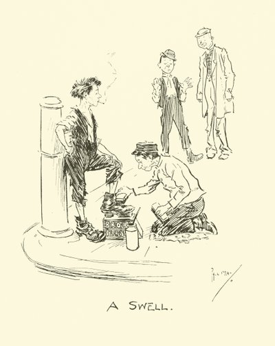Illustration für Phil Mays Gutter-Snipes von Phil May