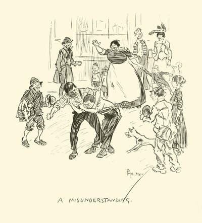 Illustration für Phil Mays Gutter-Snipes von Phil May