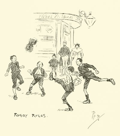 Illustration für Phil Mays Gutter-Snipes von Phil May