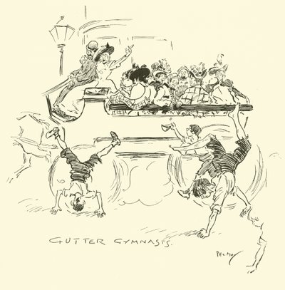 Illustration für Phil Mays Gutter-Snipes von Phil May
