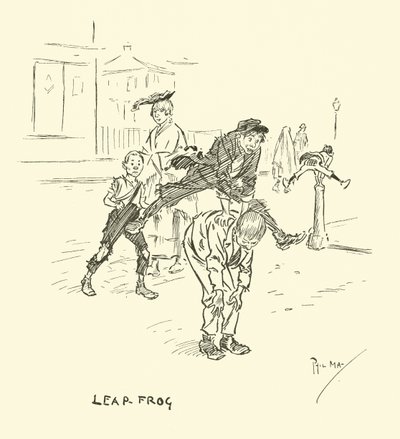 Illustration für Phil Mays Gutter-Snipes von Phil May
