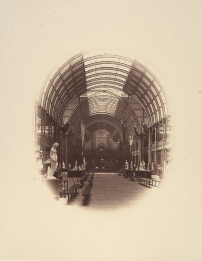 Ansicht in der Zentralhalle, Kunstausstellung, Manchester, 1857 von Philip Henry Delamotte