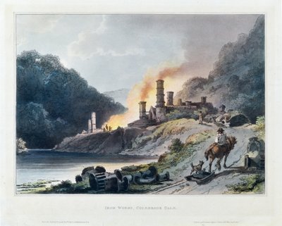 Eisenwerke, Colebrook Dale von Philip James de (1740 1812) Loutherbourg