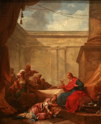 Christus und Magdalena von Philip James de Loutherbourg