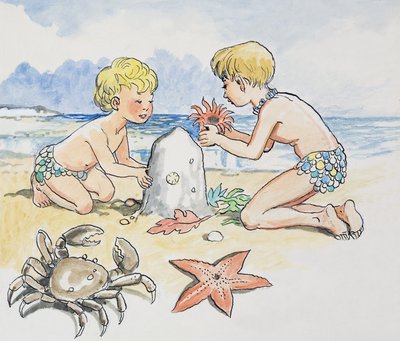 Am Meer, Illustration aus 