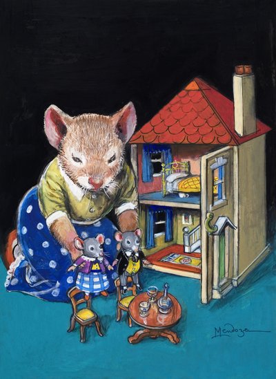 Die Stadtmaus und die Landmaus von Philip Mendoza
