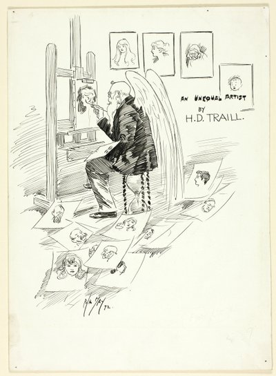 Studie für das Cover von Philip William May