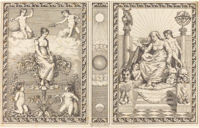Entwurf für Kalender von Philipp Otto Runge