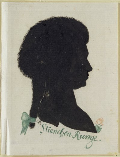 Stienchen Runge, 789 (Indische Tinte und Aquarell auf Papier) von Philipp Otto Runge
