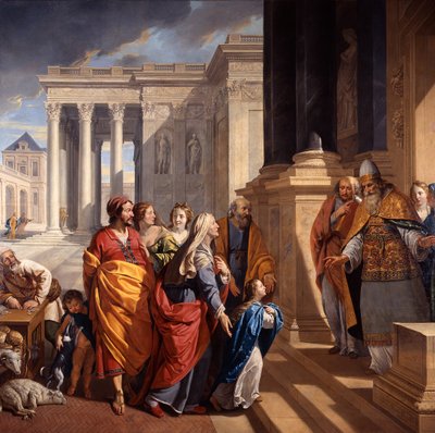 Die Darstellung der seligen Jungfrau Maria von Philippe de Champaigne