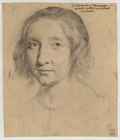 Porträt von Charlotte Duchesne von Philippe de Champaigne