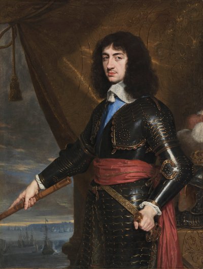 Porträt von König Karl II. von England von Philippe de Champaigne