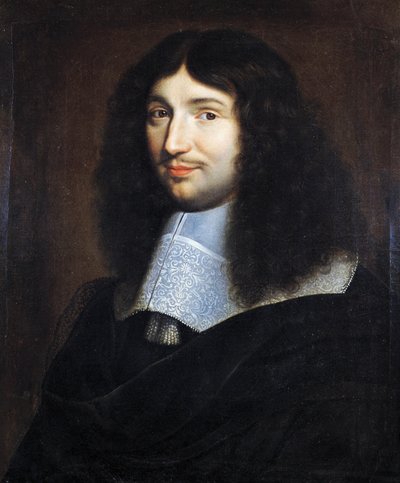 Porträt eines Mannes, vermutlich Jean Baptiste Colbert, gemalt von Philippe de Champaigne von Philippe de Champaigne