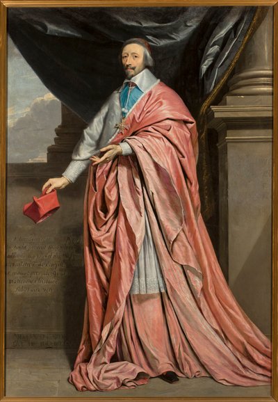 Porträt des Kardinals Richelieu von Philippe de Champaigne