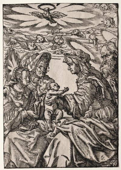 Die Heilige Familie mit St. Anna und Joachim von Philippe de Lasalle