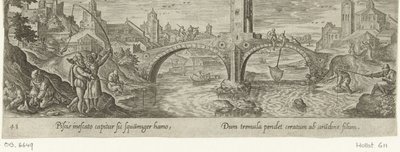 Angelsport
Jagd und Fischfang (Serientitel) von Philips Galle (attributed to workshop of)