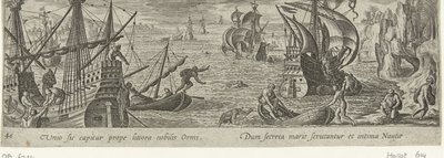 Austernfang von Philips Galle (attributed to workshop of)