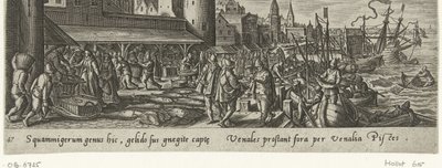 Fischmarkt von Philips Galle (attributed to workshop of)