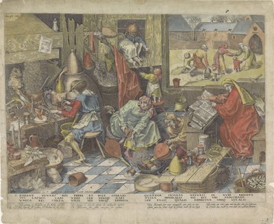 Alchemist von Philips Galle