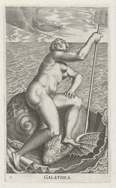 Wassernymphe Galatea von Philips Galle