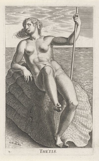 Wassernymphe Thetis von Philips Galle
