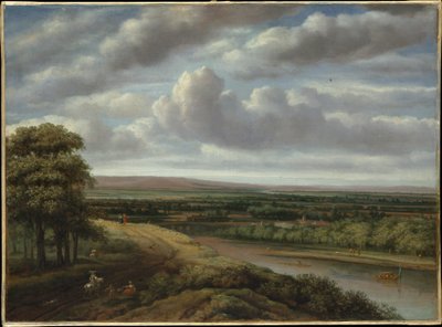 Weitläufige bewaldete Landschaft von Philips Koninck