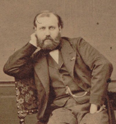Porträt des Komponisten Charles Gounod von Photo studio Mayer and Pierson.