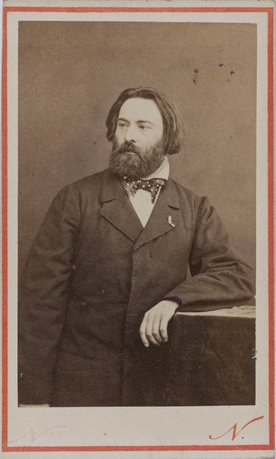 Porträt des Pianisten und Komponisten Émile Prudent von Photo studio Nadar.