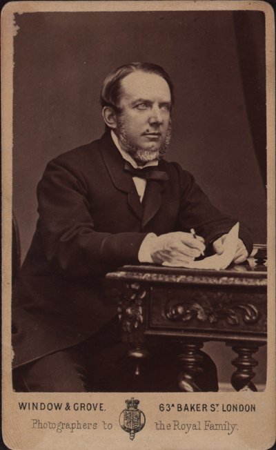 Porträt des Komponisten Michael William Balfe 1808-1870 von Photo studio Window and Grove.