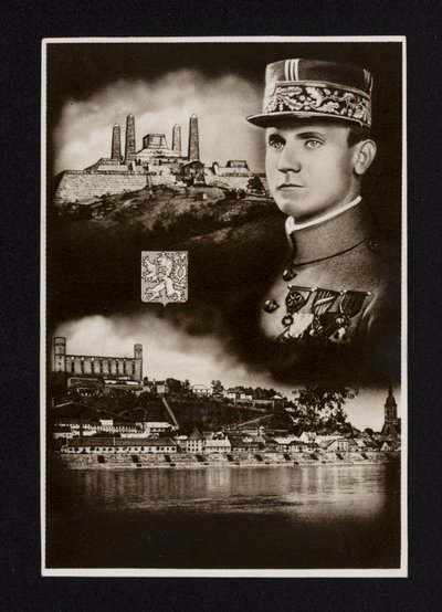 Milan Ratislav Stepanik, slowakischer Soldat, der als General in der französischen Armee im Ersten Weltkrieg und als Kriegsminister für die Tschechoslowakei diente von Photographer Czech
