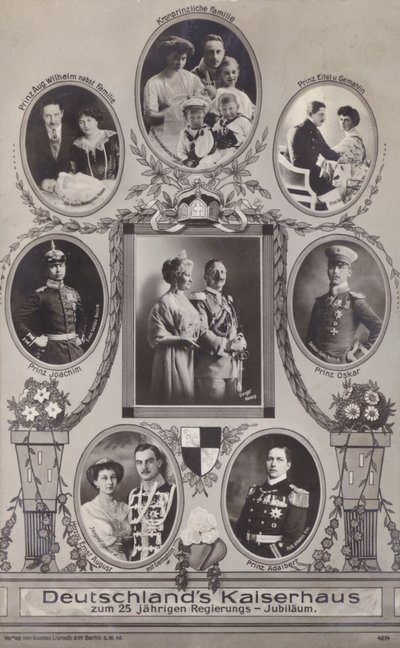 Deutschlands Kaiserhaus (s/w Foto) von Photographer German
