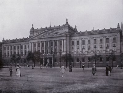 Leipzig: Königliche Universität (s/w Foto) von Photographer German