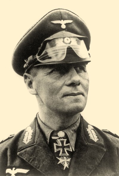 Porträt von General Erwin Rommel ca. 1942 von Photographer German
