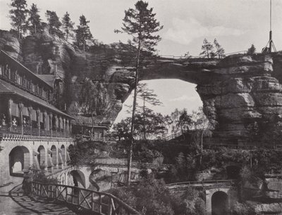 Prebischtor und Hotel von Photographer German