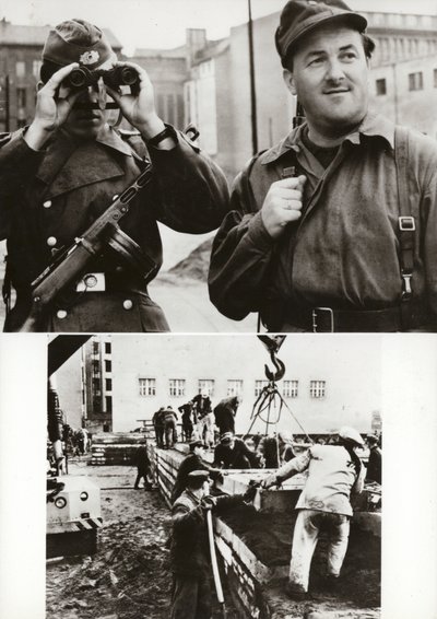 Seit dem 13. August 1961 wird die Staatsgrenze der Deutschen Demokratischen Republik zu West-Berlin zuverlässig von der Nationalen Volksarmee geschützt .... von Photographer German