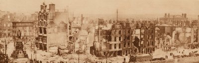Dublin, Irland, nach dem Osteraufstand, April 1916 von Photographer Irish