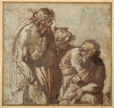 St. Peter verleugnet Christus von Pier Francesco Mola