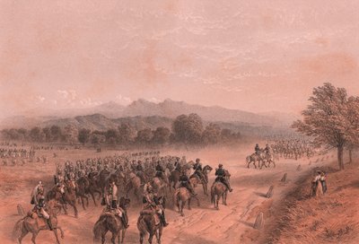 Treffen der Kaiser von Frankreich und Österreich in Villafranca di Verona von Blaise Nicolas Le Sueur
