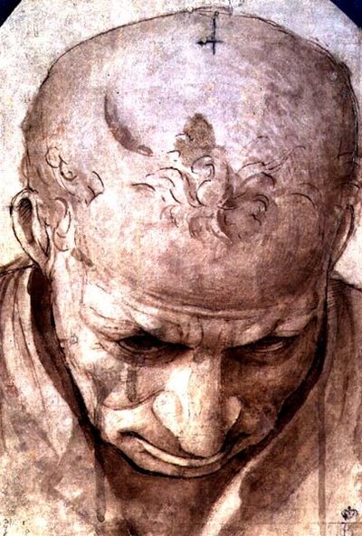 Kopf eines älteren Mannes von Piero di Cosimo
