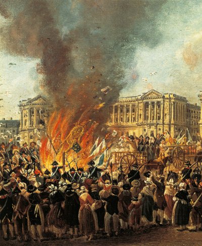 Feier der Einheit (Detail) von Pierre Antoine Demachy