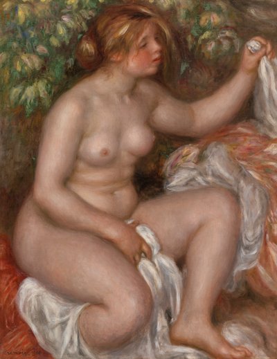 Nach dem Bad von Pierre-Auguste Renoir