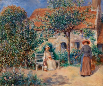 In der Bretagne von Pierre-Auguste Renoir