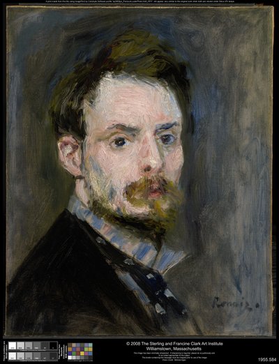 Selbstporträt von Pierre-Auguste Renoir