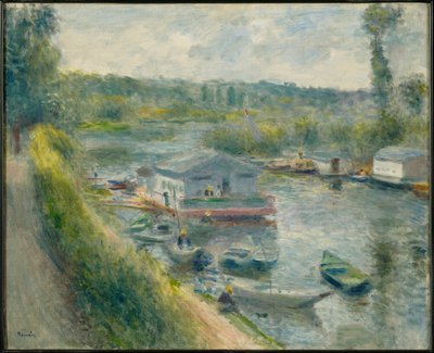 Waschhaus-Boot in Bas-Meudon von Pierre-Auguste Renoir