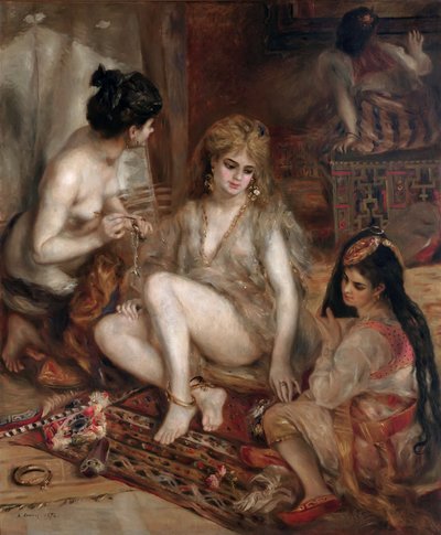 Frauen im Pariser Stil (Harem) von Pierre-Auguste Renoir