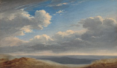 Studie von Wolken über der römischen Campagna von Pierre-Henri de Valenciennes